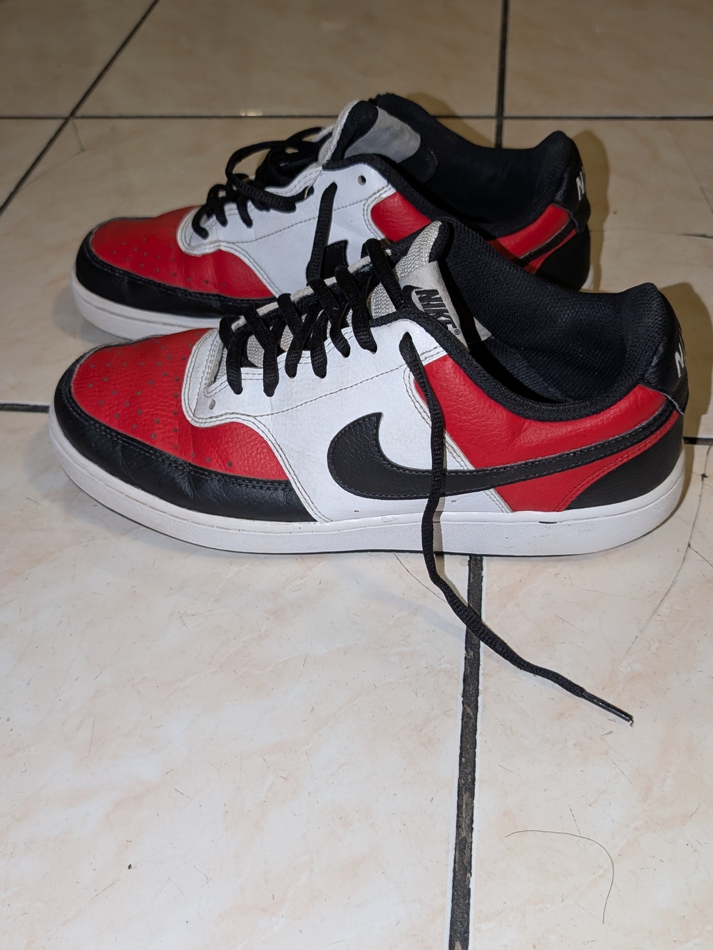 NikeNike Air Max Excee Men's Size 9 Red Black Running Shoes Sneakers CI9112-651 - Picture 2 of 7